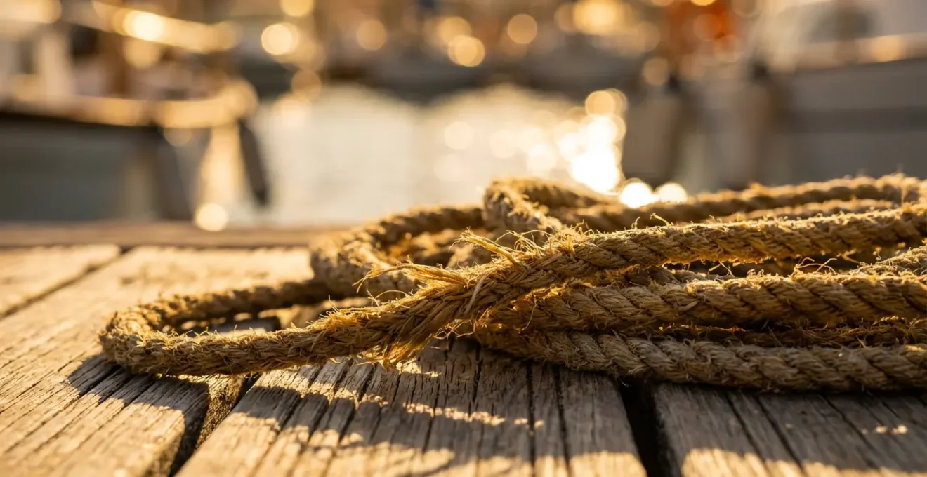 Port méditerranéen baigné par la lumière dorée de fin d'après-midi avec bateaux de pêche et architecture traditionnelle